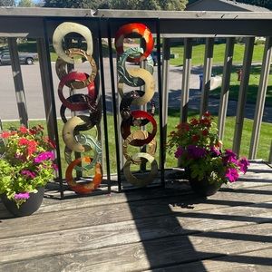 2x Multi color wall Decore